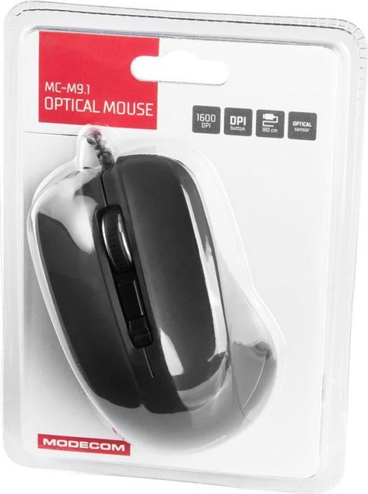 Actual product image Modecom MC-M9.1 Optical Mouse (Cable)
