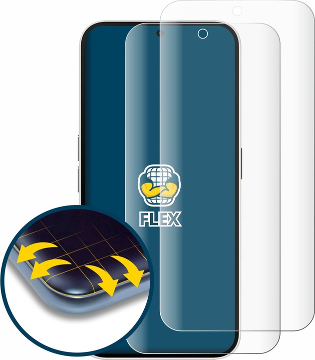 Produktbild BROTECT Full-Screen Displayschutz (2 Stück, Nothing Phone (2a))