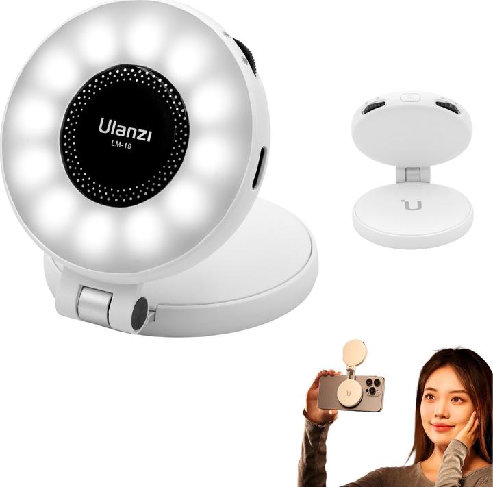 Image du produit Ulanzi LM19 Magsafe Fill blanc clair (Lumière vidéo)