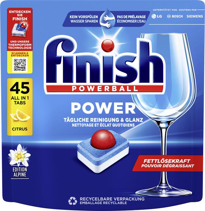 Produktbild Finish Power (Tabs, 30 Waschgänge)