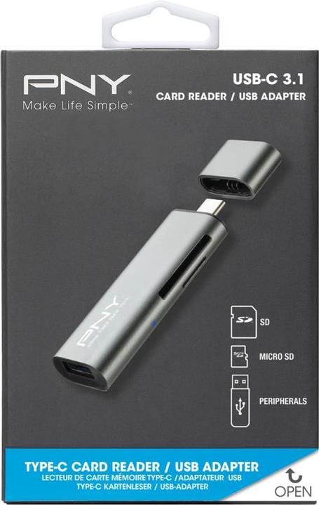 Produktbild PNY USB Kartenleser (USB-C)