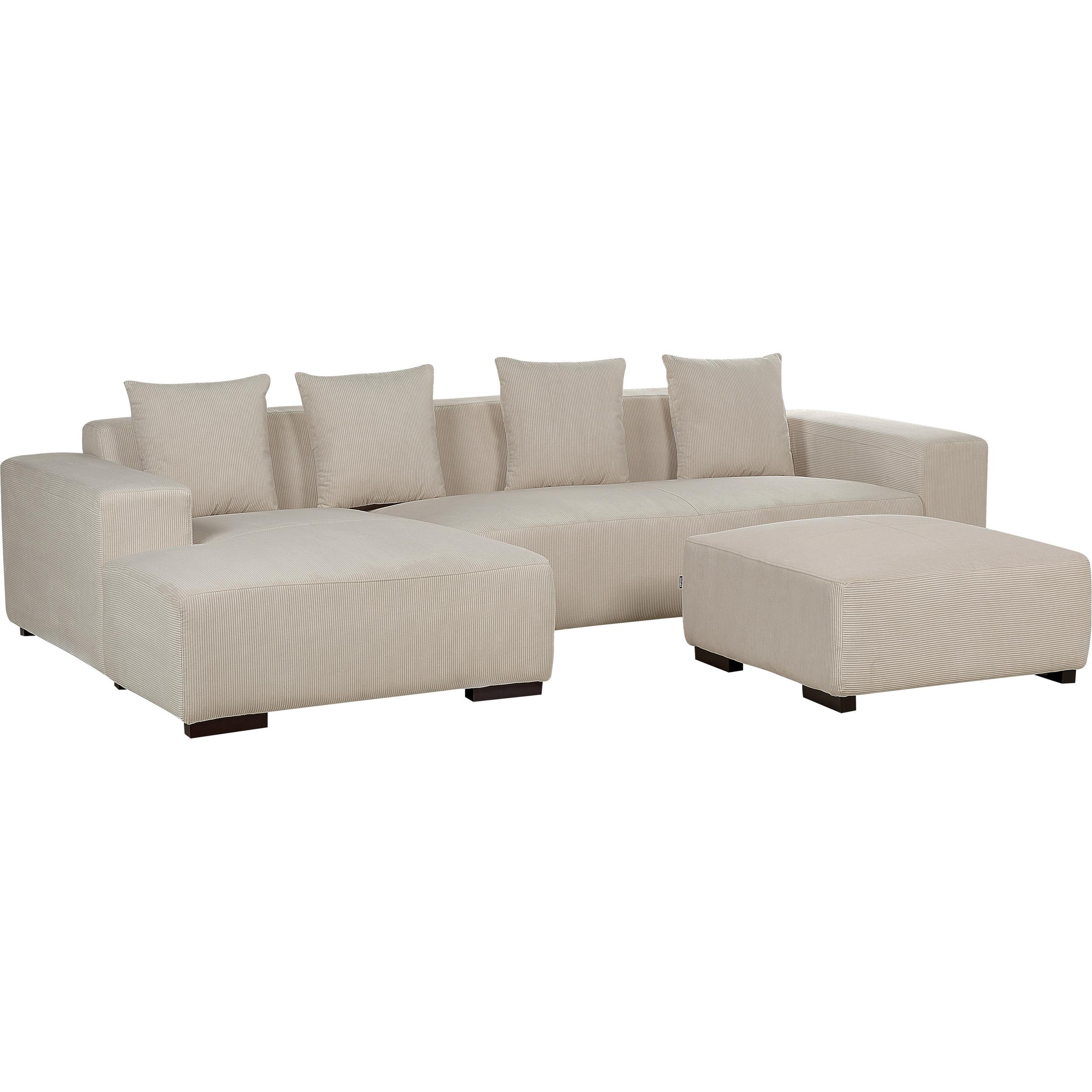 Beliani, Sofa, Lungo (Ecksofa)