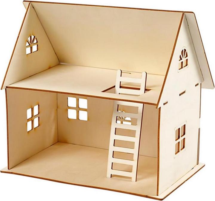 Creativ Company Puppenhaus zum Zusammenbauen