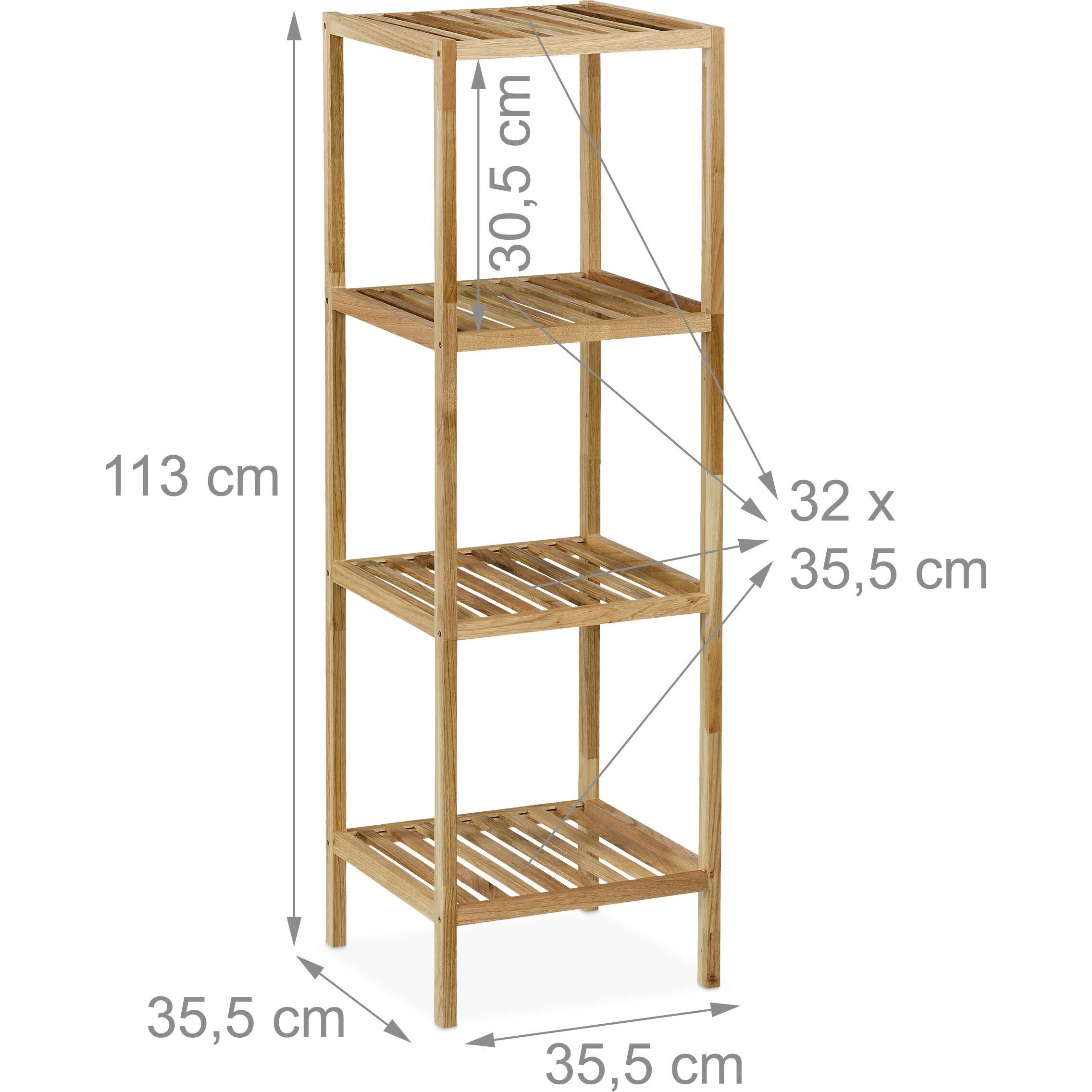 Thumbnail - Relaxdays, Badezimmerregal, Badregal