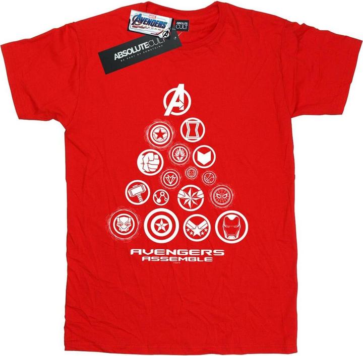 Immagine prodotto Avengers Endgame Pyramid Icons Maglietta Uomo (XL)
