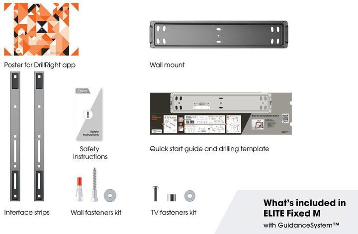 Image du produit Vogels TVM 5505 (Mur, 75 kg, 32" - 77")