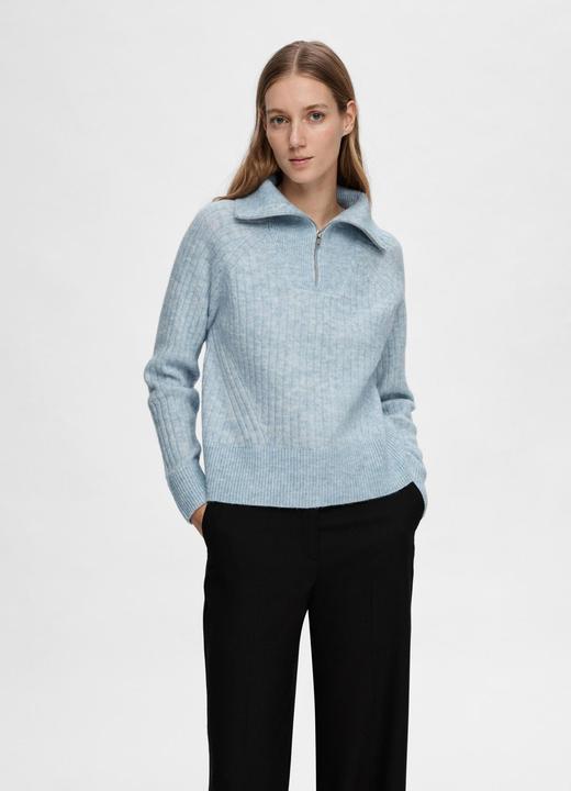Immagine prodotto Selected Maglia con mezza zip (S)