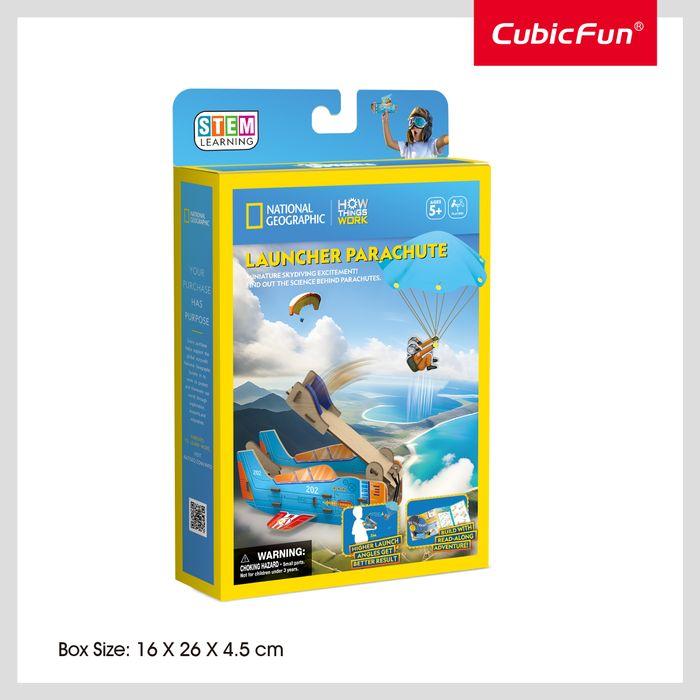 Image du produit Cubicfun National Geographic 3D-Puzzle Fallschirmwerfer