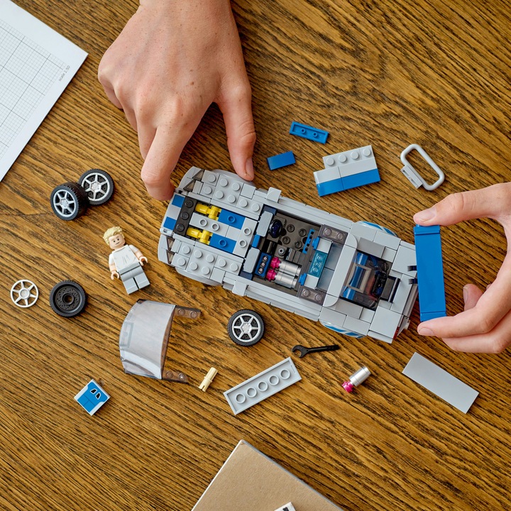 Produktbild LEGO 2 Fast 2 Furious - Nissan Skyline GT-R (R34) (76917, LEGO Speed Champions)