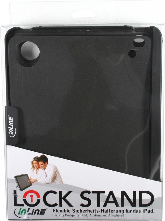 Actual product image InLine iPad holder/case mount for web tablet with security