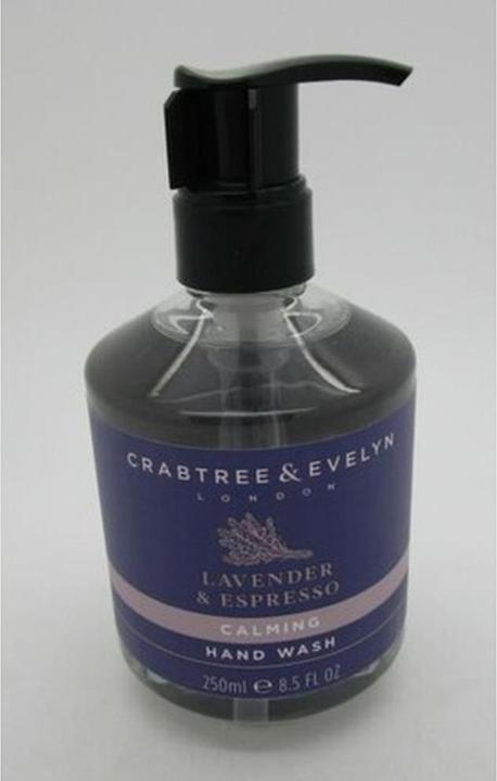 Actual product image Memo Paris Crabtree & Evelyn Lavender & Espresso Calming Hand Wash 8.5 oz (Liquid soap, 250 ml)