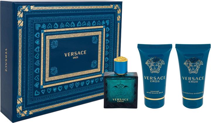 Produktbild Versace Eros Spring 2024 Eau de Toilette 50 / Shower Gel / After Shave Balm (Parfum Set)