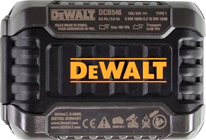Immagine prodotto DeWalt Set di avviamento della batteria (54 V)