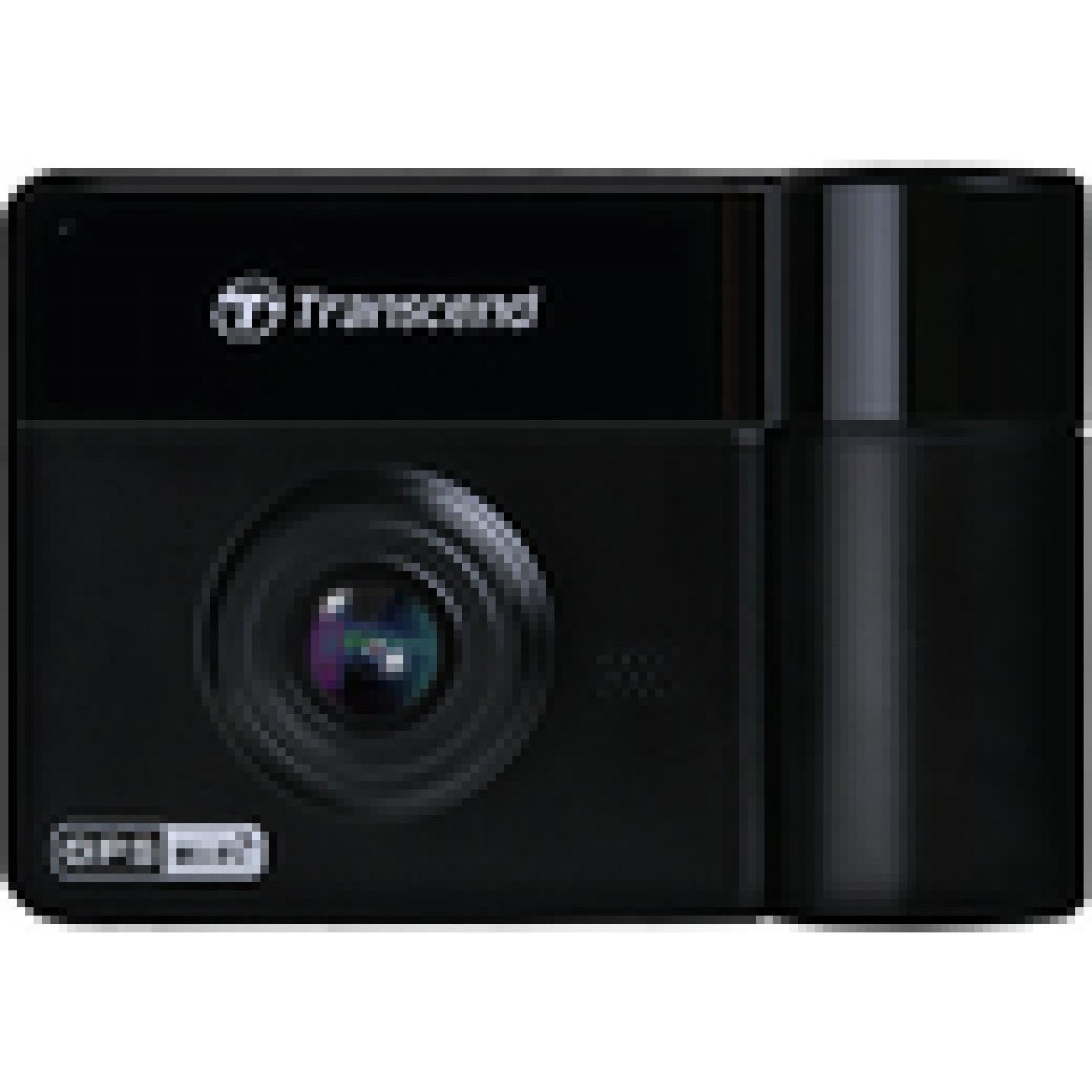 Transcend Dashcam - DrivePro 550 - 128GB (Saugnapfhalterung (GPS-Empfänger, Akku, Bluetooth, UHD), Dashcam