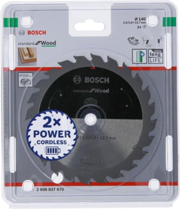 Productafbeelding Bosch Professional Zubehör Cirkelzaagblad voor accuzagen Standaard voor hout