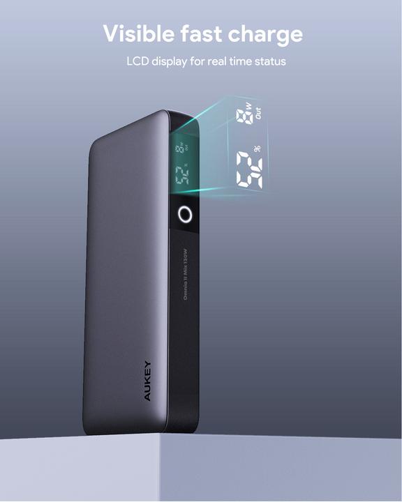 Actual product image Aukey Sprint X (20000 mAh, 130 W, 77 Wh)