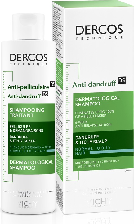 Image du produit Vichy Dercos Anti-Schuppen Shampoo für normale bis fettige Kopfhaut (200 ml, Shampoing liquide)