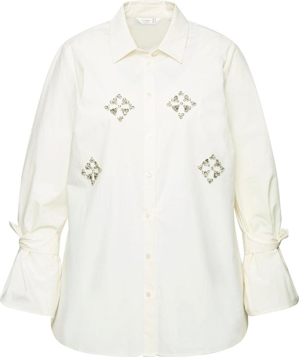 Immagine prodotto Miamoda Bluse, A-Line, Ziersteinchen (46)