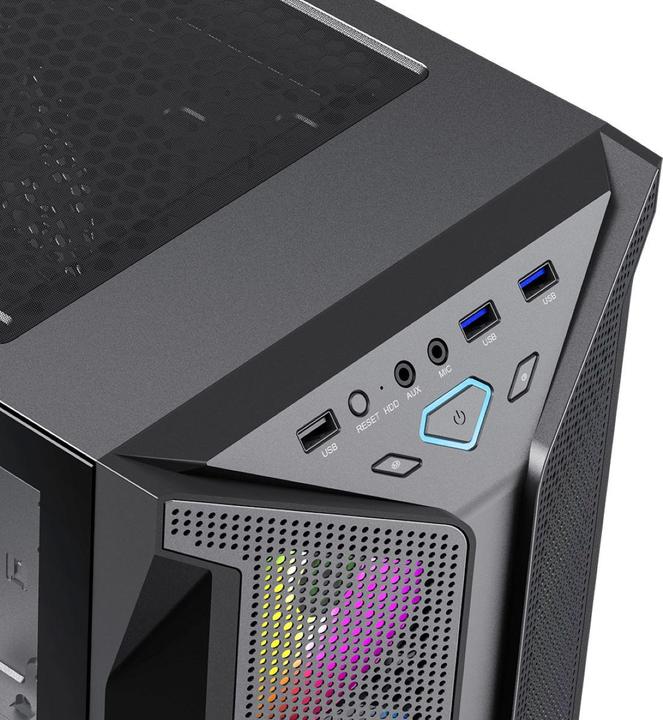 Produktbild GameMax GigaDeal Brufen C1 SET2566 + Gigabyte GS32QC LED-Monitor Curved, 80 cm (32") (1000 GB, 4 GB, GeForce RTX 5060)