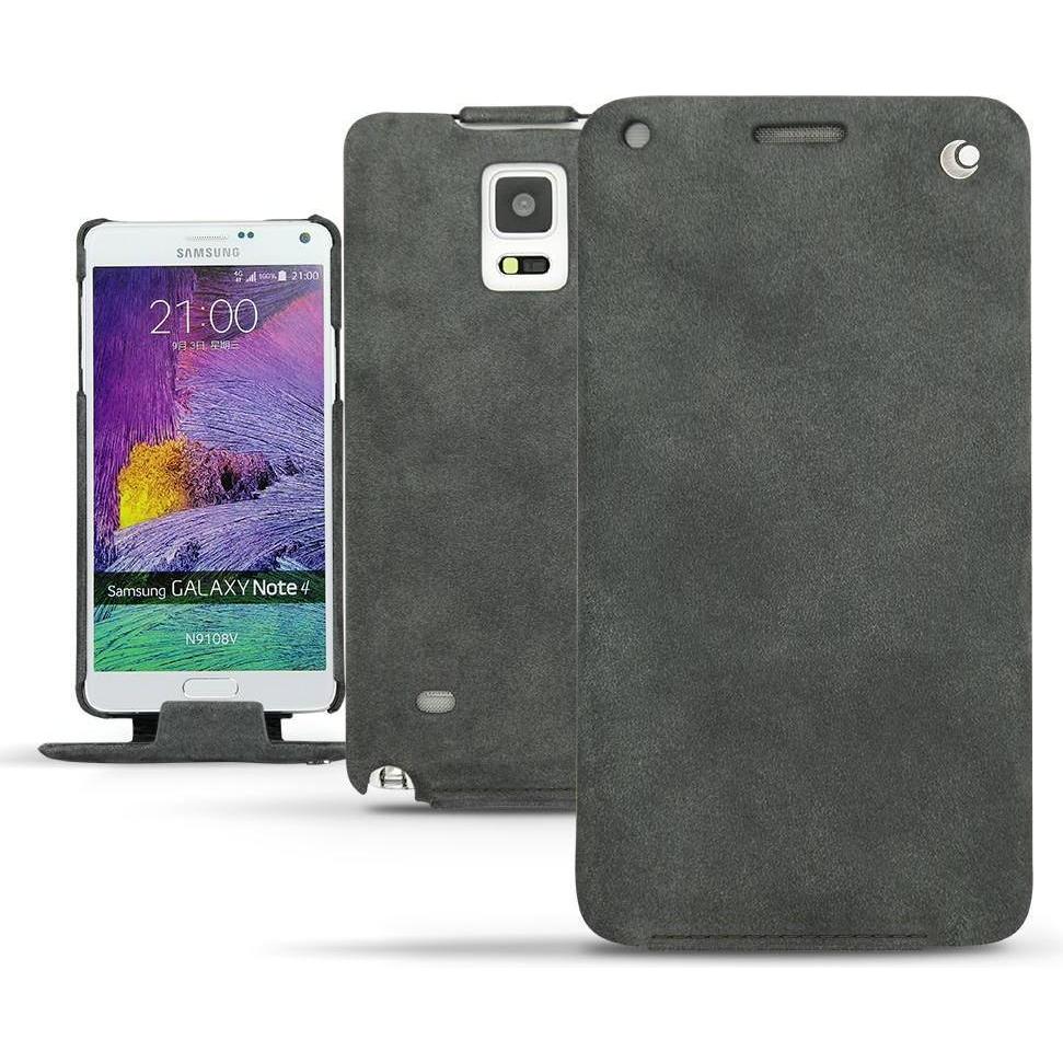 Thumbnail - Noreve Lederschutzhülle vertikal (Samsung Galaxy Note 4), Smartphone Hülle, Schwarz