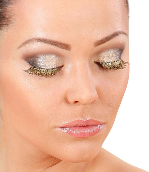 Actual product image Widmann Glitter Eyelashes (Artificial eyelashes)