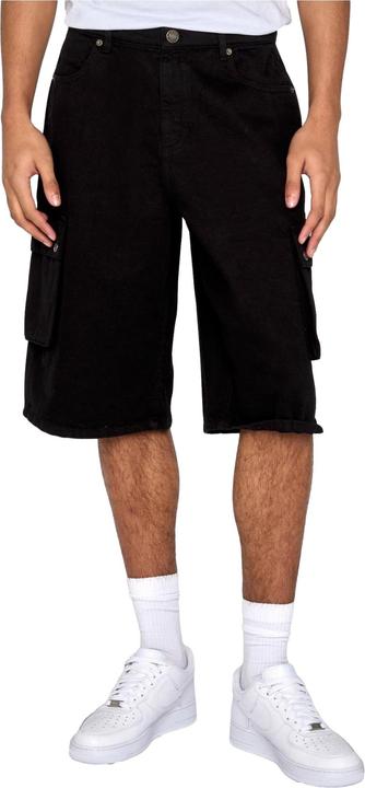 Image du produit Urban Classics Washed Workwear Cargo Shorts black 36 (36)