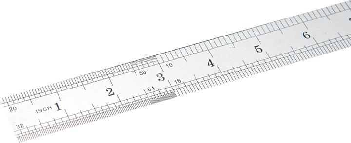 Actual product image BGS Steel Scale flexible Stainless Steel 0.5 m (0.50 m)