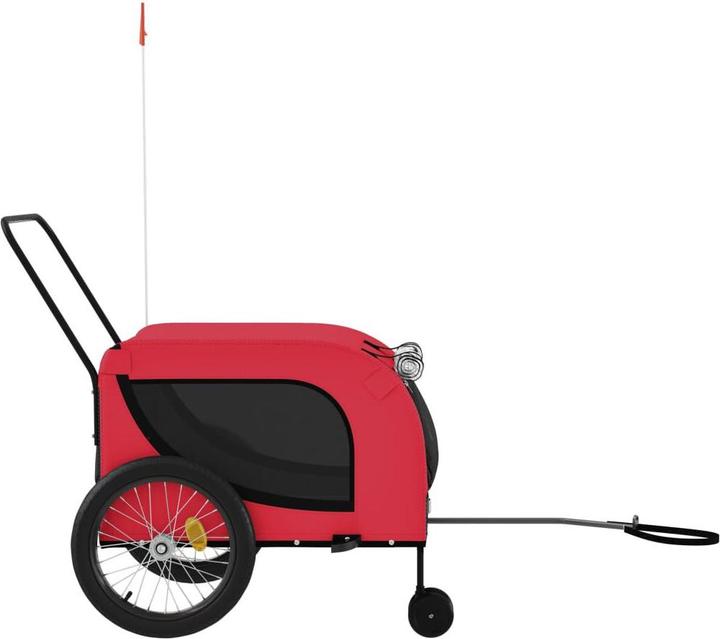 Actual product image vidaXL Fahrradanhänger Hund
