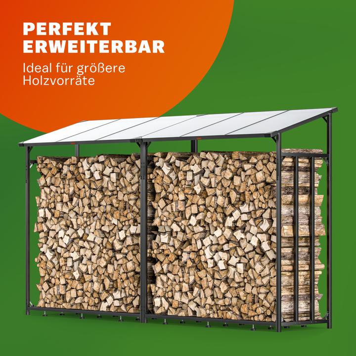 Actual product image Gardebruk Holzlager (163 x 70 x 198 cm)