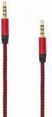 Actual product image Sbox AUX Cable 3.5mm to 3.5mm strawberry red 3535-1.5R (1.50 m)