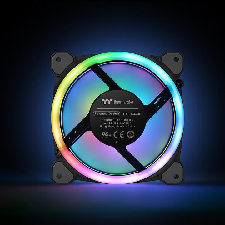 Actual product image Thermaltake The Riing Trio (120 mm, 3 x)