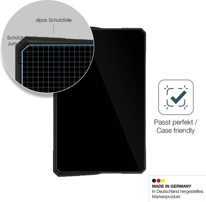 Actual product image Dipos Anti-Shock Screen Protector Clear