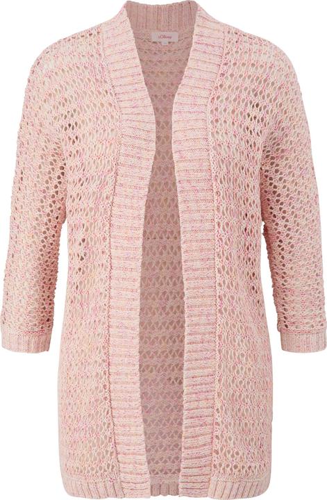 Produktbild s.Oliver Strickjacke Strickjacke mit Ajourmuster (32)