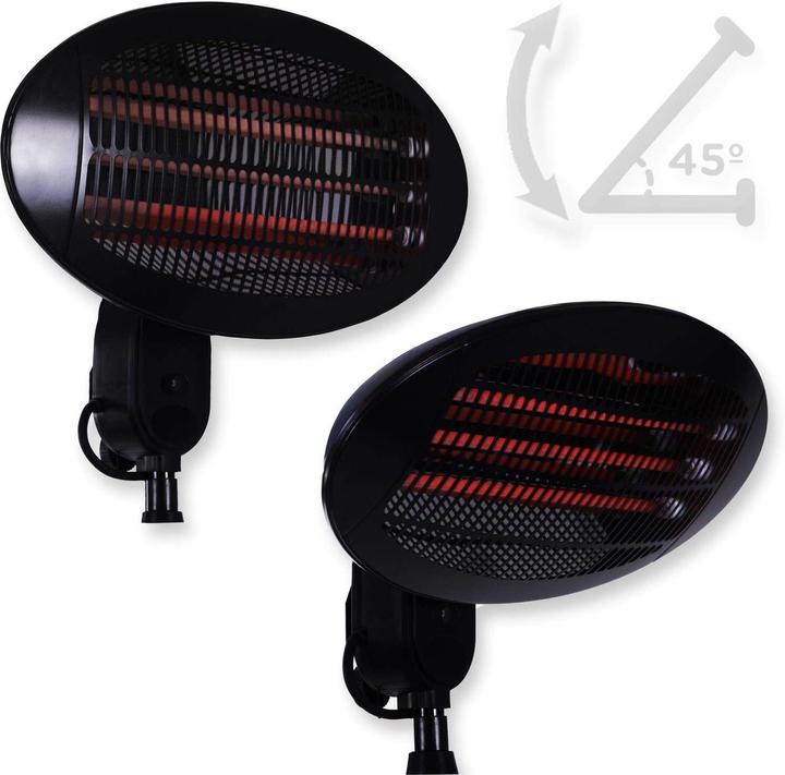 Actual product image Kesser 2000W radiant heater (2000 W)