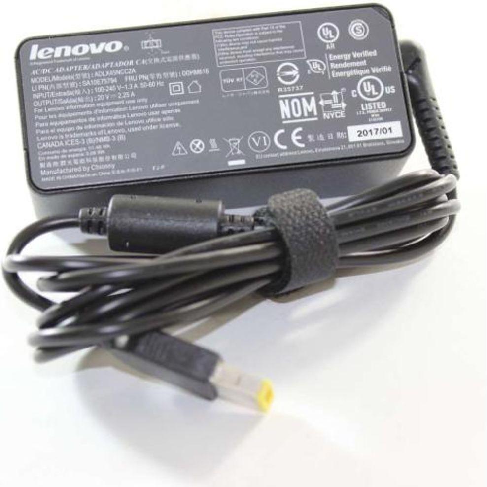 Thumbnail - Lenovo Netzteil 45 Watt (45 W), Notebook Netzteil, Schwarz