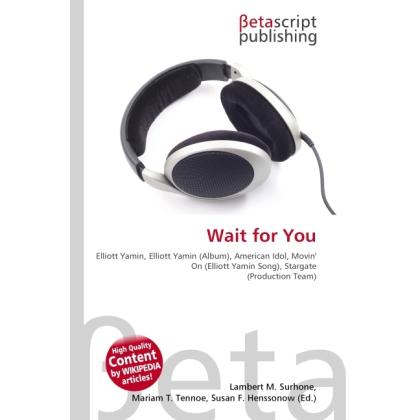 Wait for You, Fachbücher