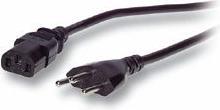 Actual product image EFB Elektronik Mains cable Switzerland type 12 - C13 180° ² (2 m, CEE 7/7, Type 12)