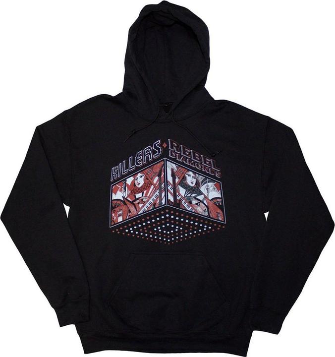 Produktbild Universal Textiles Tour '24 Rebel Diamonds Kapuzenpullover (L)