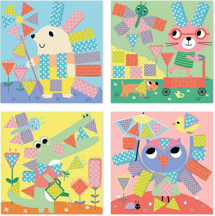 Actual product image Janod My Arts & Crafts Wycinanki Przyklejanki