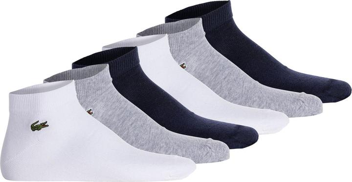 Dark Blue, White, Grey