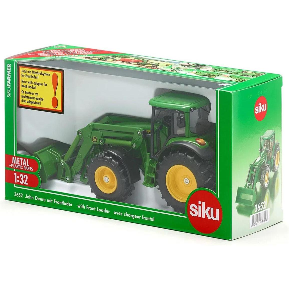 Thumbnail - Siku 3652 Traktor John Deere mit Frontlader 01:32