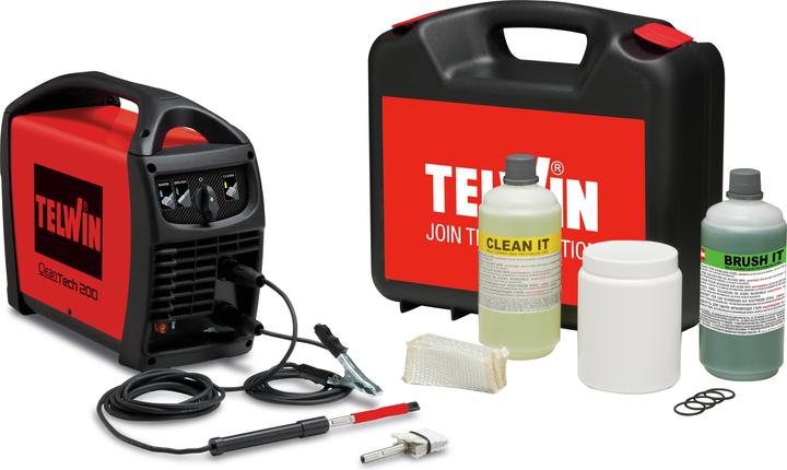 Telwin Weld seam cleaner Cleantech 200 Set 230 V50/60 Hz IP 21