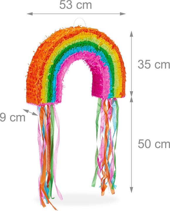 Actual product image Relaxdays Rainbow (1 Piece)