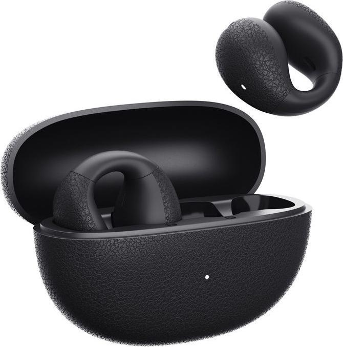 QCY Crossky C10 headphones (black) (5 h, Cable)