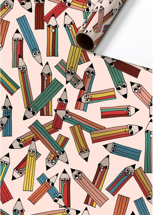 Produktbild Magni Geschenkpapier 70cmx1,5m Saro hellrosa FSC-Mix (1x)