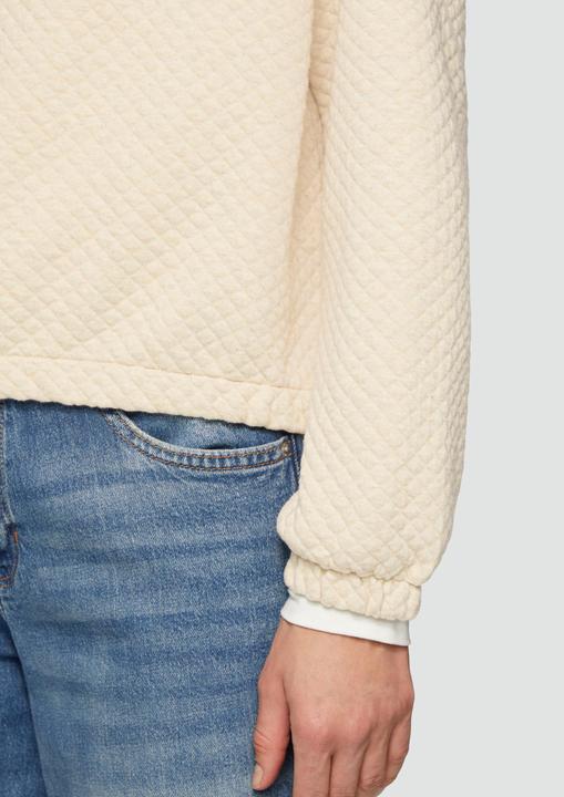 Produktbild s.Oliver Sweatshirt Relaxed-Fit-Hoodie mit Waffelstruktur (32)