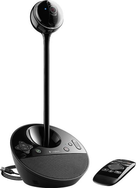 Image du produit Logitech BCC950 - 1920 x 1080 pixels - 30 fps - 1080p - USB - noir - Stand