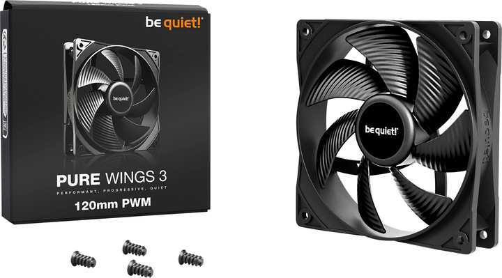 Actual product image be quiet! Pure Wings 3 (120 mm, 1 x)