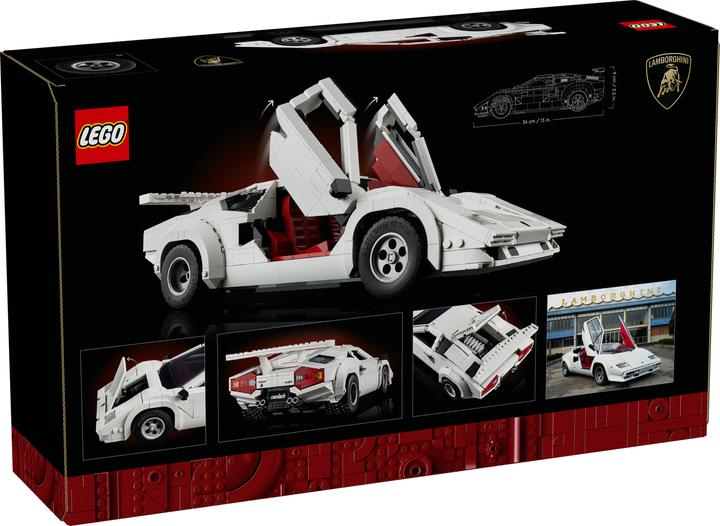 Image du produit LEGO Lamborghini Countach 5000 Quattrovalvole (10337, LEGO Icons, LEGO difficiles à trouver)