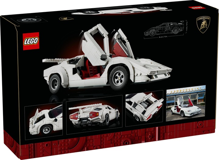 Image du produit LEGO Lamborghini Countach 5000 Quattrovalvole (10337, LEGO Icons, LEGO difficiles à trouver)